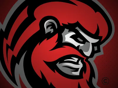 Red Storm fantasy football lightning mascot zeus