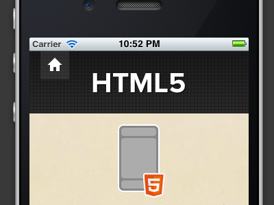 banner html5 mobile