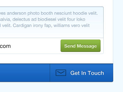 Send Message button contact form message