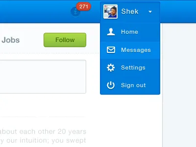 New header for Zhihu design header interface navigation zhihu