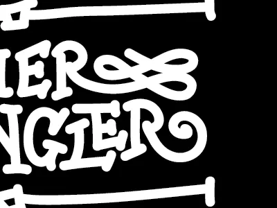 Screen Shot 8.04.18 Pm bezier black brand custom fun illustration lettering logo round type white wip wrangler