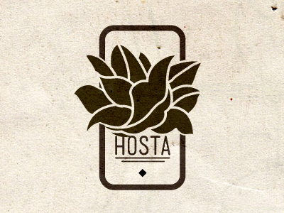 Hosta logo 3 logo