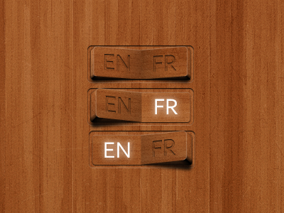 Language Selection Button button language selection