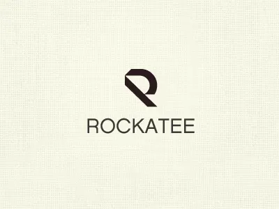 Rockatee Logo (final revision) branding logo mark