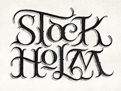 Stockholm coffee made me do it shadow simon ålander stockholm texture typography