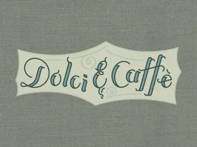 Dolci E Caffe v2 bakery coffee coffee shop logo restaurant type