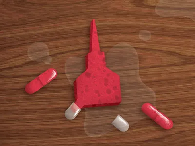 Magic Capsules editorial illustration