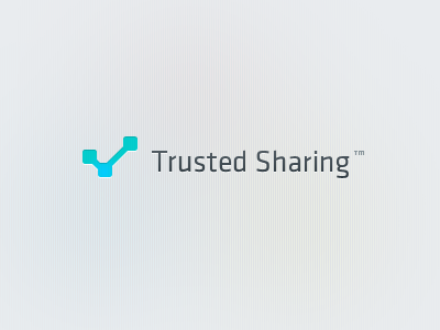 Trusted Sharing logotype share