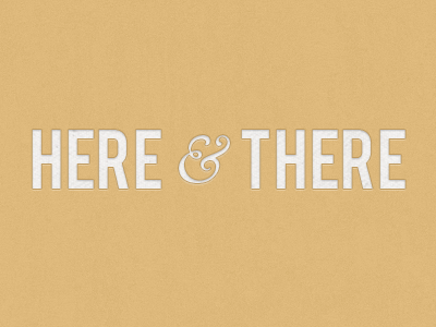 Here And There texture type