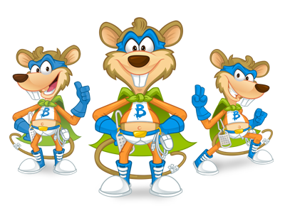 Rat Mascot cartoon mascot rat vector