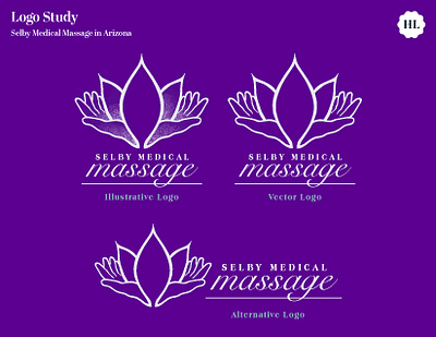 Medical Massage Logo logo logo design logos lotus massage massage therapist vector