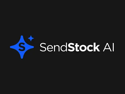 Logo animation for SendStock AI 2d ai animation branding logo logo animation logotype