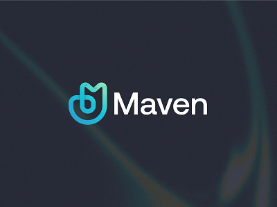 Maven Logo brand identity branding design icon letter logo logo logo design logo mark logodesign logos logotype mark modern logo symbol typography vector