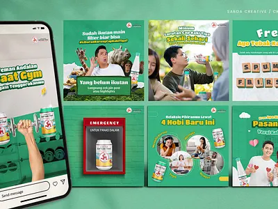 CAP KAKI TIGA - Social Media Management branding graphic design motion graphics