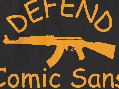 DCS Tee comics sans t shirts