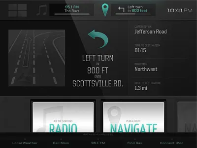 Range Rover, Nav Expanded arrow buttons direction gps gray in dash interface menu nav navigation range range rover rover system teal