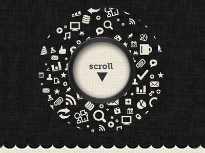 CTA to scroll down button call to action cta