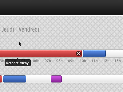 Top Secret app button interface iphone slider ui webapp