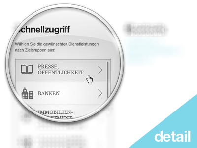 Wüest & Partner Screendesign Pitch Detail Shot black blue helvetica minimal pitch screendesign typo