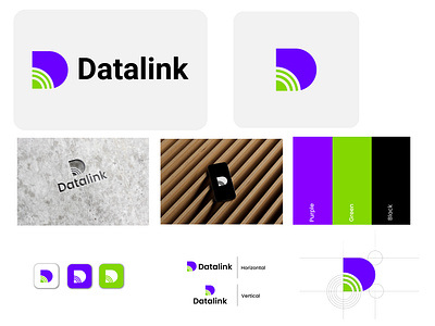 Visual identity for datalink logo| internet| wifi branding business logo creative d letter mark d logo graphic design graphic designer identity design internet logo creator logo design logo designer logo maker logofolio minimalist modern unique vector visual identity wifi provider