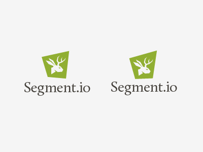Subtle shape changes calluna green jackalope logo