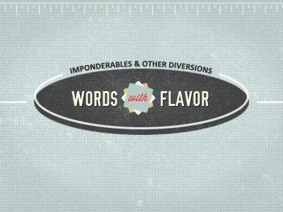 Words with Flavor (header) gui header theme ui website wordpress wp