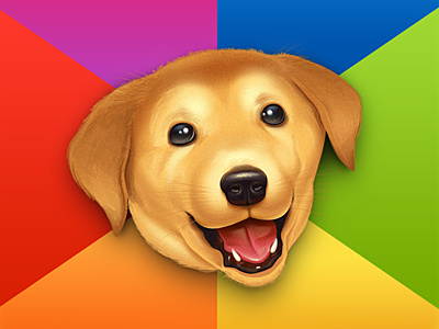 AdviceDog (kill @ steal) advice dog icon ios joke kill steal