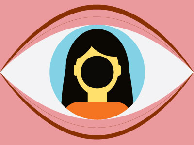Eye eye illustration vector