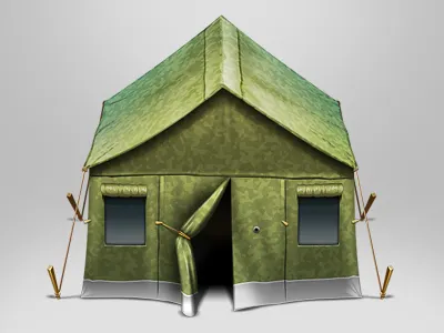TentedUp apple icon mac os military tent video