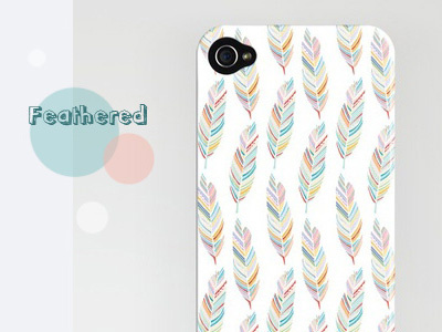 Feathered iphone case case feathered iphone