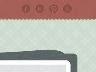 Another Piece of the Puzzle fabric genesis gray icons pink serenity texture wordpress