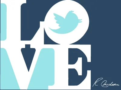 Love Twitter alteration love love painting robert indiana twitter