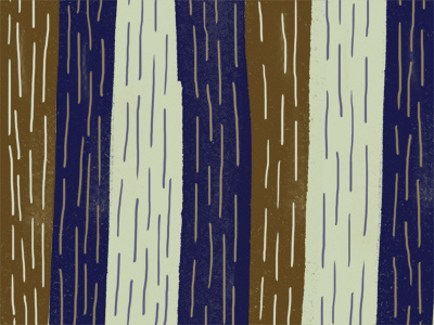 Melancholy Mango drawing ink pattern stripes