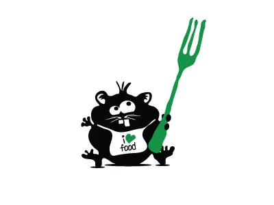 Hamster vinyl sticker hamster illustraton ipad sticker vinyl