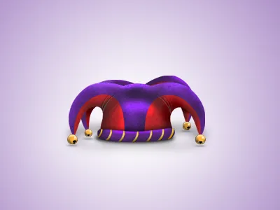 Jester hat WIP bells hat jester joker