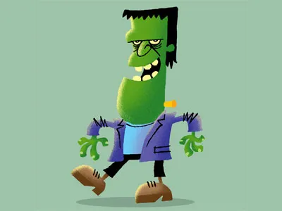 Frankie frankenstein halloween humor