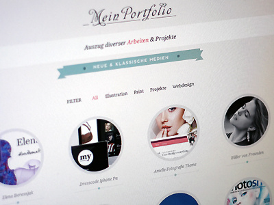 Circles Portfolio html5 marlon marlonmedau portfolio redesign