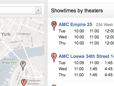 NYCinema (movie) cinema film map movie movies new york new york city nyc poster showtimes