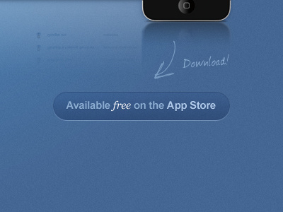 Available on the App Store app store available button download free iphone website