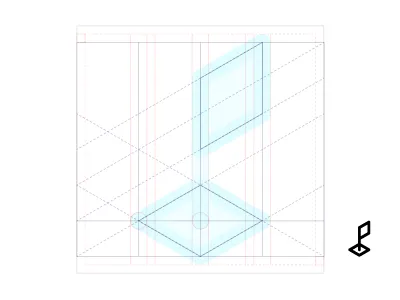 Flag Grid branding grid icon logo