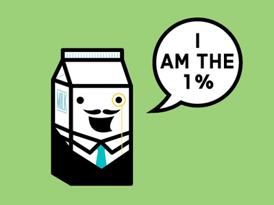 1% design humor illustration