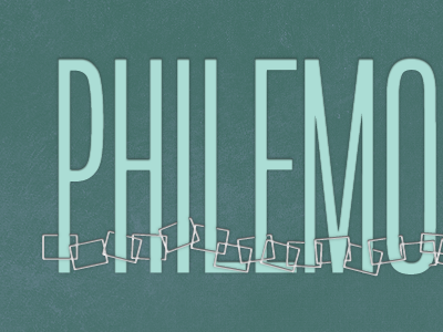Philemon #2 titling gothic