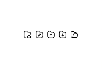 Folder Animated icons! animation document file folder icon icondesign iconography iconpack icons iconset ui