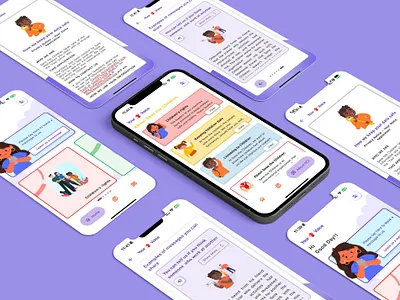 Your Voice App child app child friendly children children app illustration learning learning app ui ui ux your voice