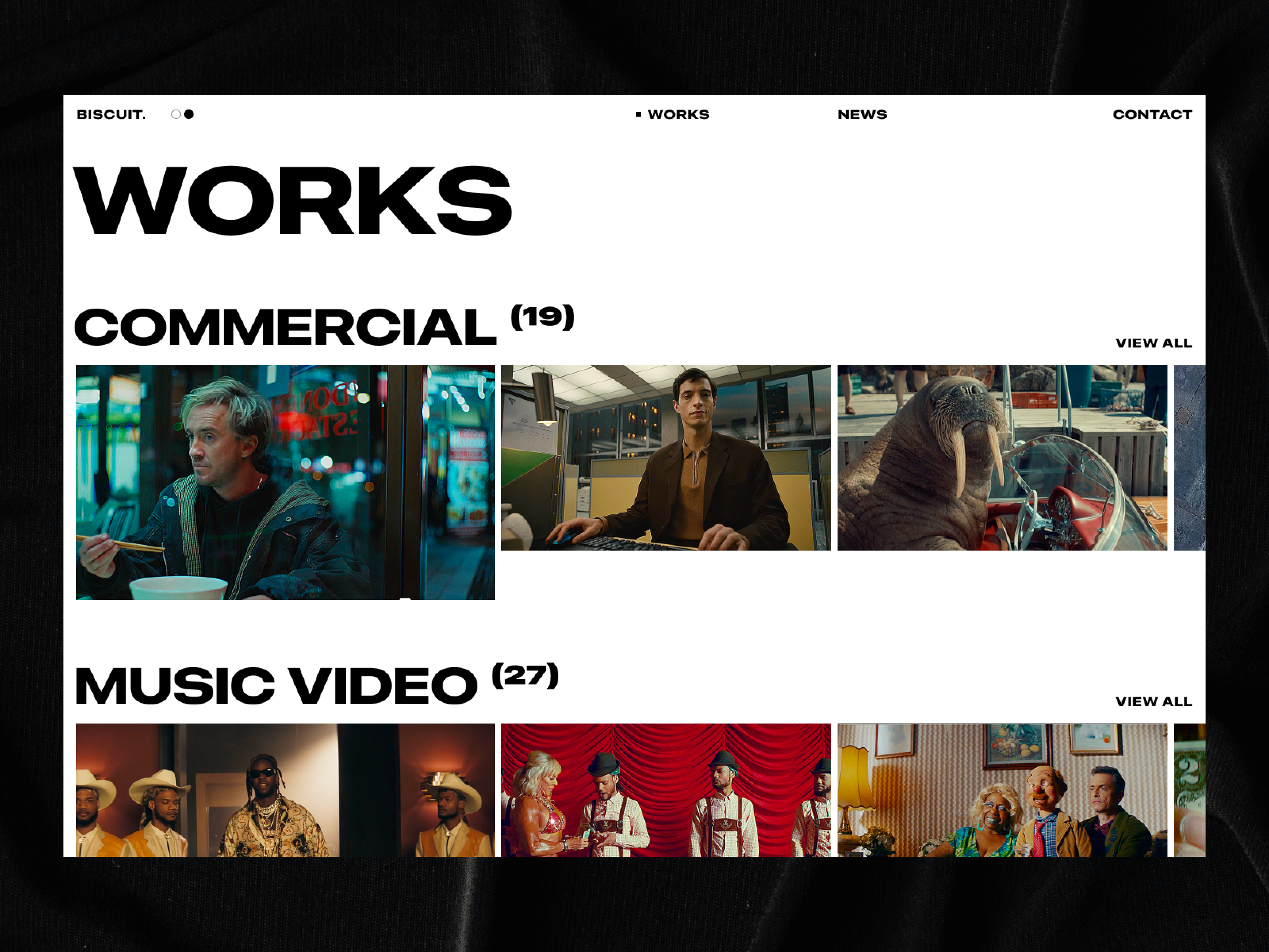 Example of Corporate Website