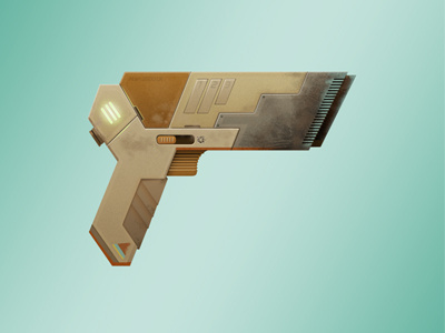 Raygun atari gun illustration photoshop raygun raygun52
