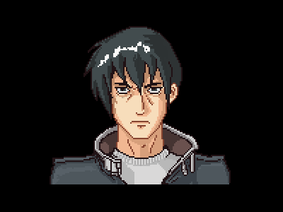 Main Character Dude legions pixel art