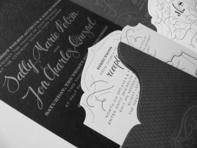 Letterpress prints invitations letterpress print typography wedding