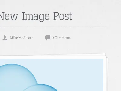 Image Post blog photo post