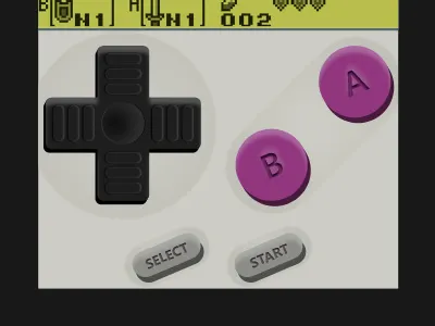 Wario's Jewels Gamepad app button emulator game game boy gamepad metro mobile nintendo ui warios jewels windows phone wp7